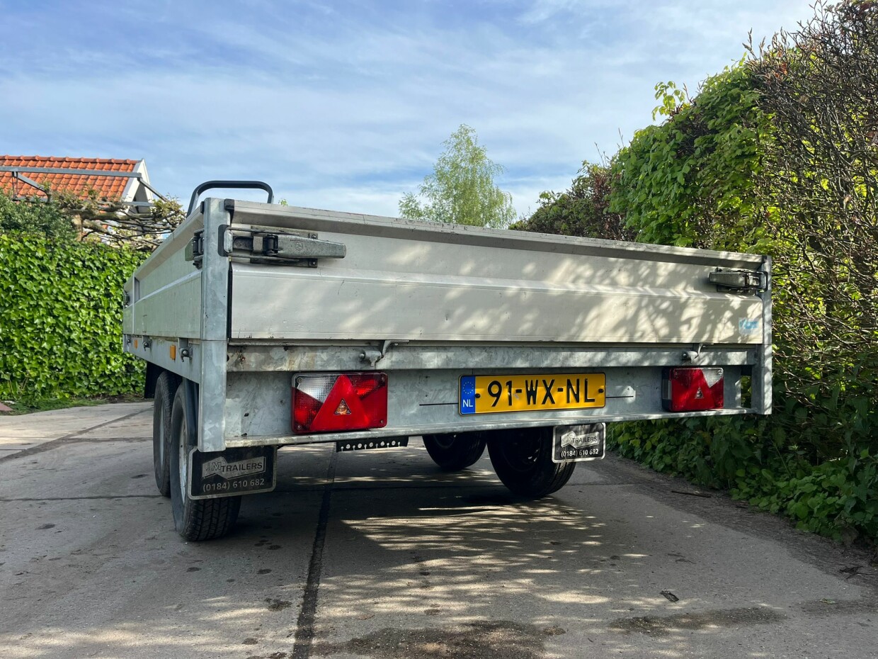 Hapert plateauwagen